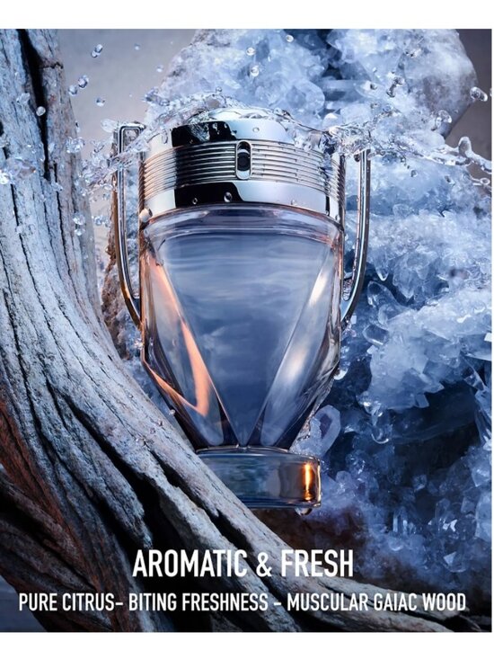 Rabanne Invictus EDT,Fresh Aquatic Woody Grapefruit-Travel 10ml,0.34oz-BOXED-NEW - Picture 6 of 14